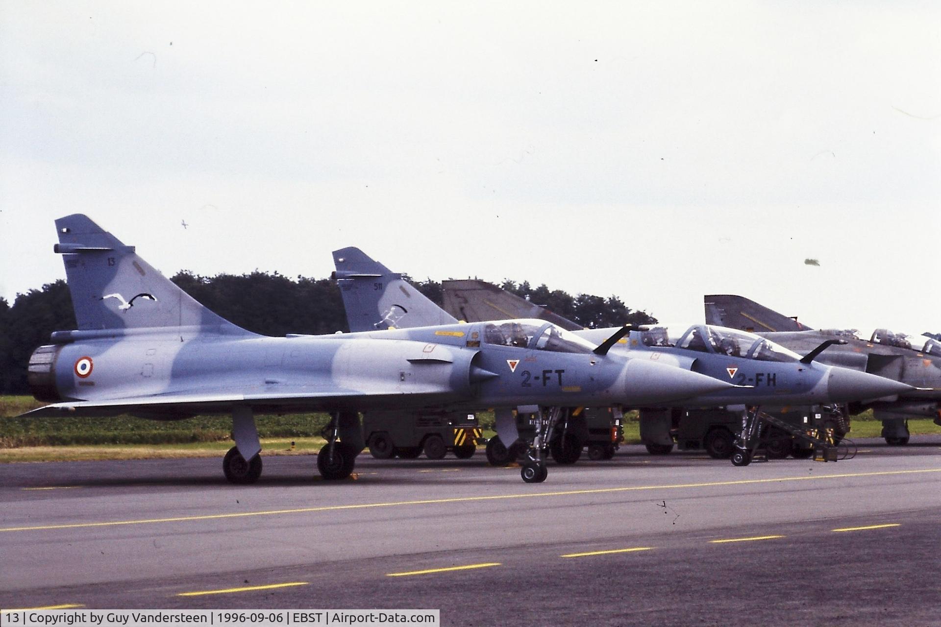 13, Dassault Mirage 2000-5F C/N not found 13, Brustem airshow 1996