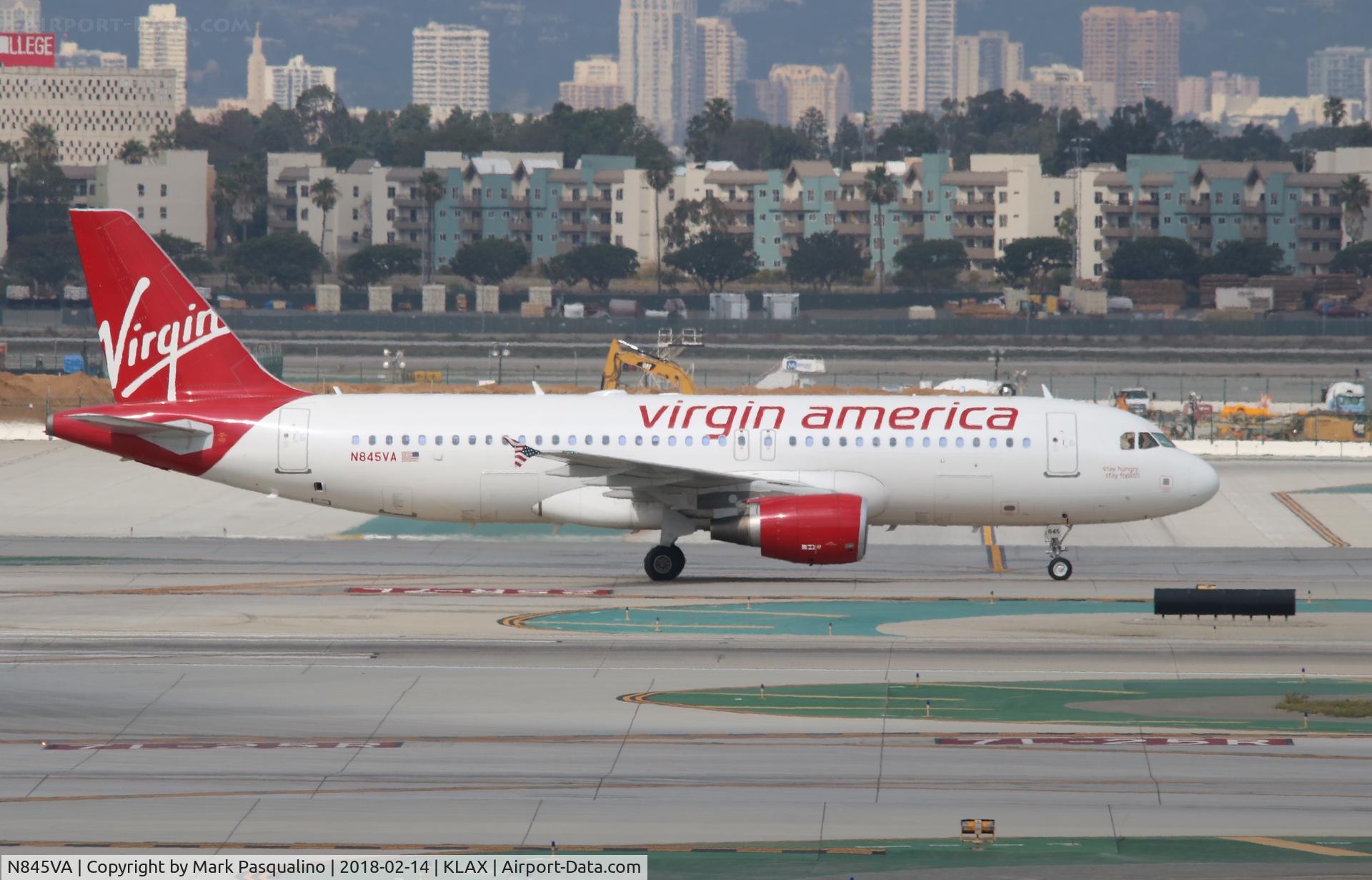 N845VA, 2011 Airbus A320-214 C/N 4867, Airbus A320