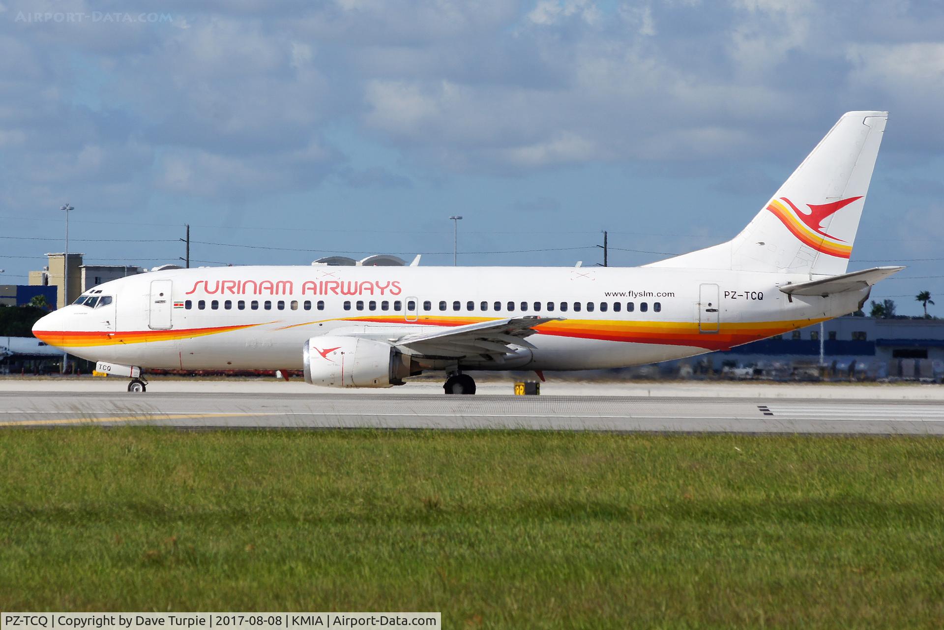 PZ-TCQ, 1993 Boeing 737-3Q8 C/N 26295, No comment.