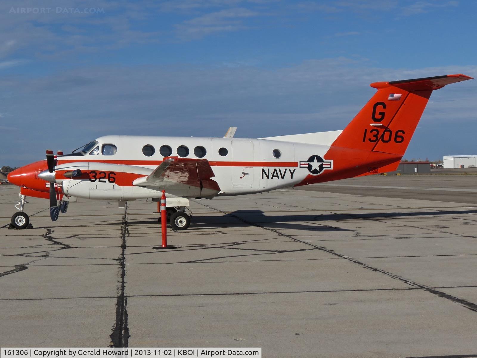 161306, Beech TC-12B Huron C/N BJ-23, Parked on the south GA ramp.