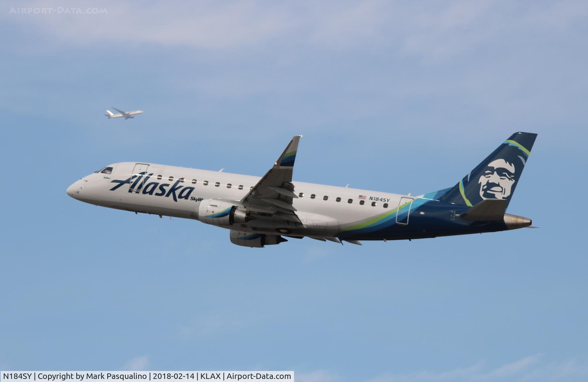 N184SY, 2016 Embraer 175LR (ERJ-170-200LR) C/N 17000590, ERJ 170-200 LR