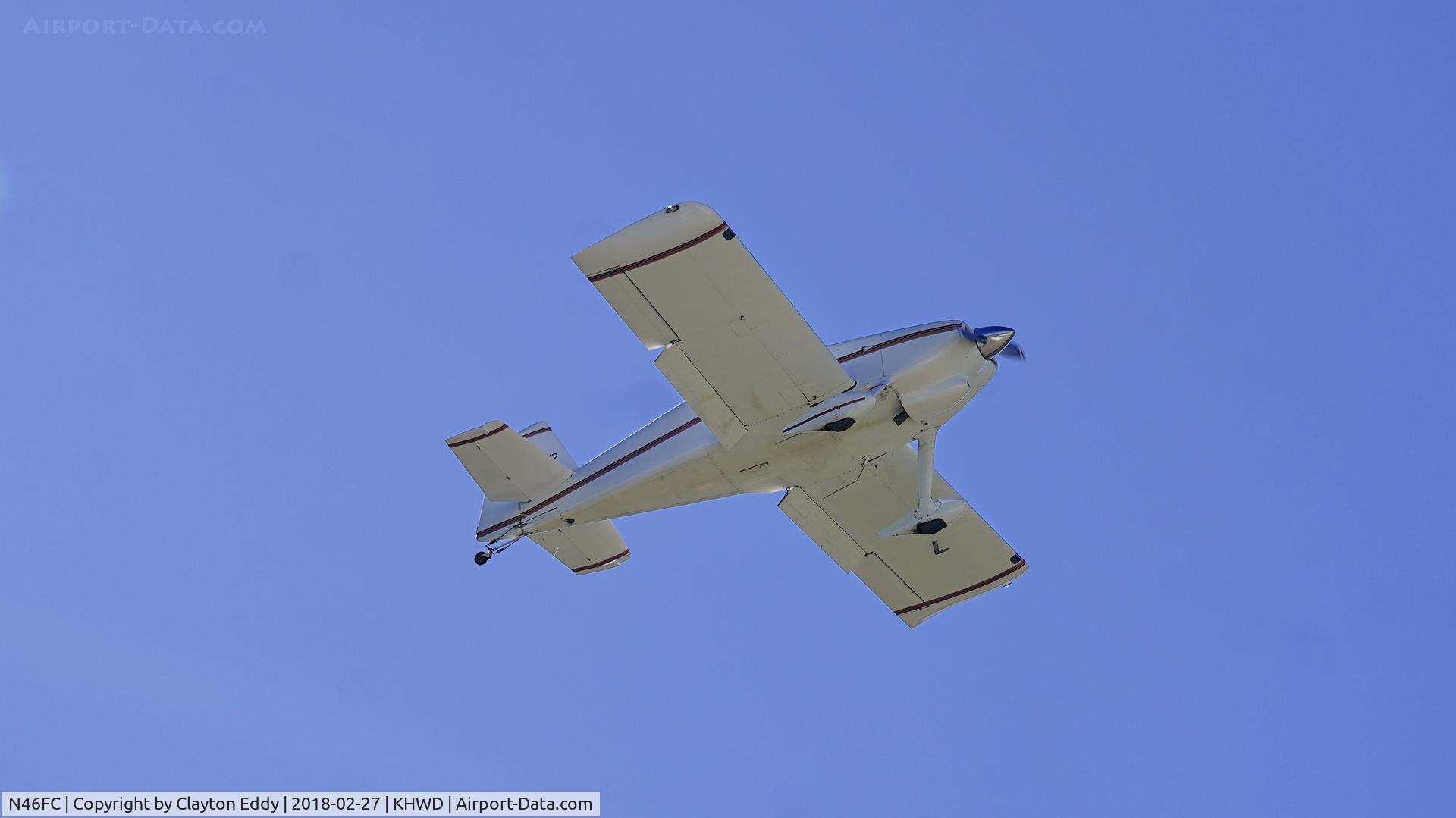 N46FC, 2003 Vans RV-6 C/N 60075, Hayward Airport California 2018.