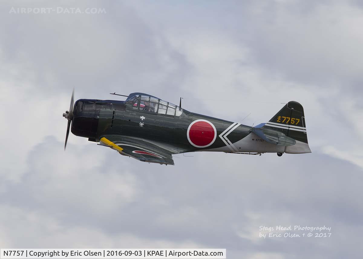 N7757, 1952 Canadian Car & Foundry T-6 Harvard Mk.4 C/N CCF4-171, Harvard Mk IV during VAW.
