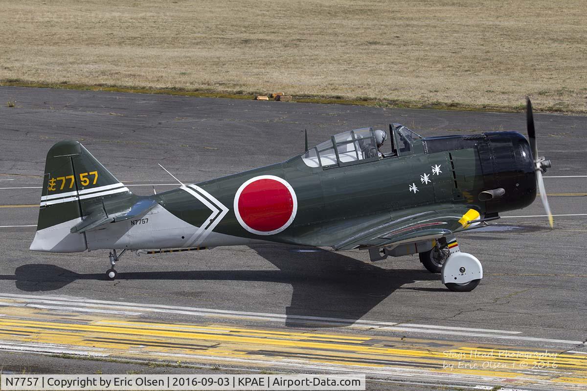 N7757, 1952 Canadian Car & Foundry T-6 Harvard Mk.4 C/N CCF4-171, Harvard Mk IV at VAW