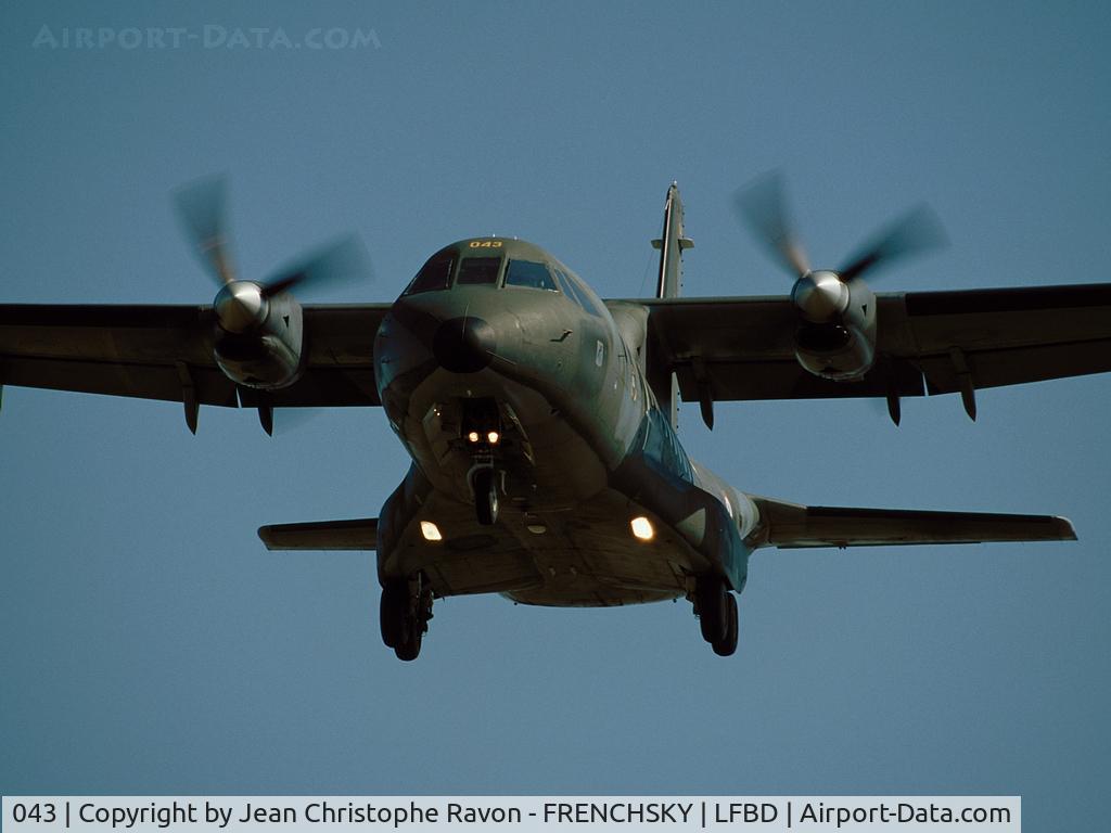 043, 1991 Airtech CN-235-200M C/N C043, mercredi 17 décembre 2003, F-RAIA, was destroyed in an accident near Suc-et-Sentenac, France. All seven on board were killed.