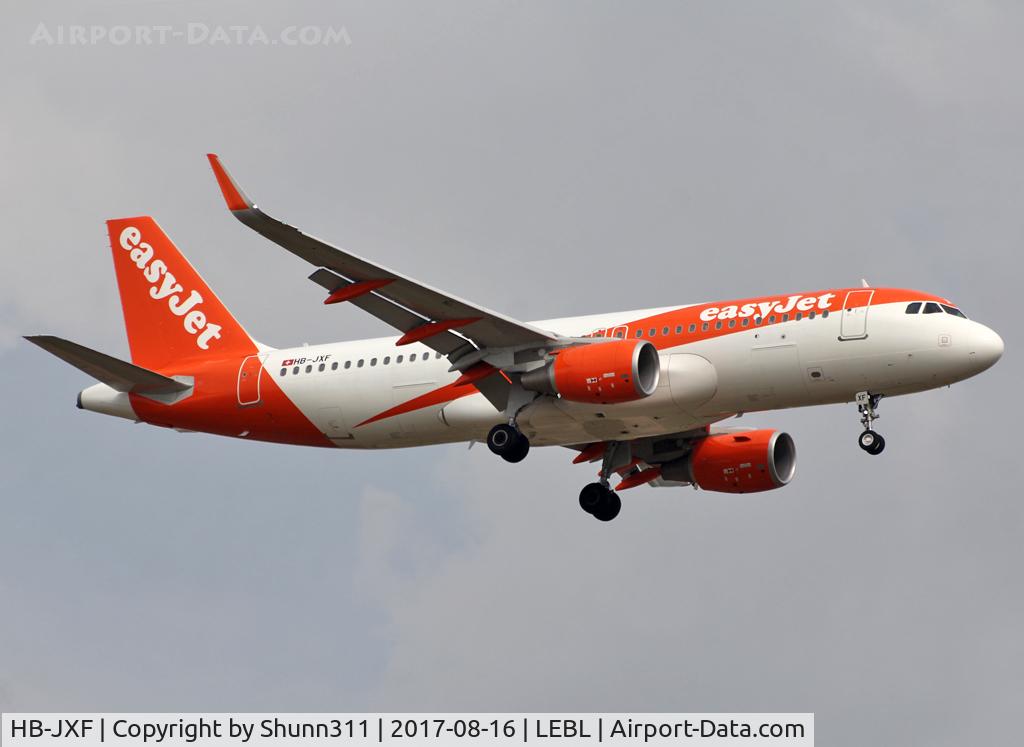 HB-JXF, 2016 Airbus A320-214 C/N 7340, Landing rwy 07L
