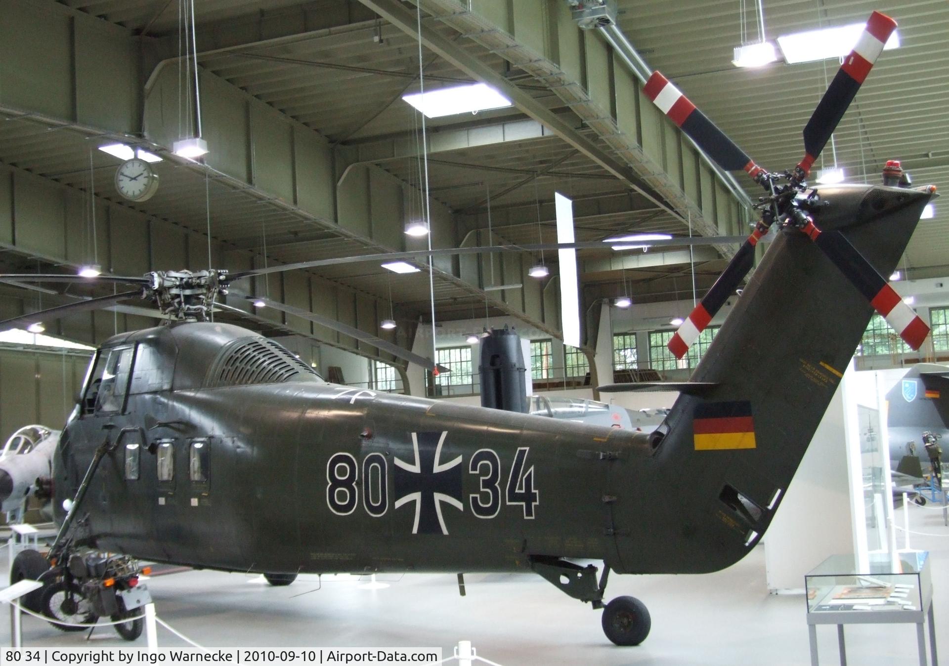 80 34, Sikorsky H-34G Choctaw C/N 58-1099, Sikorsky H-34G Choctaw at the Luftwaffenmuseum, Berlin-Gatow