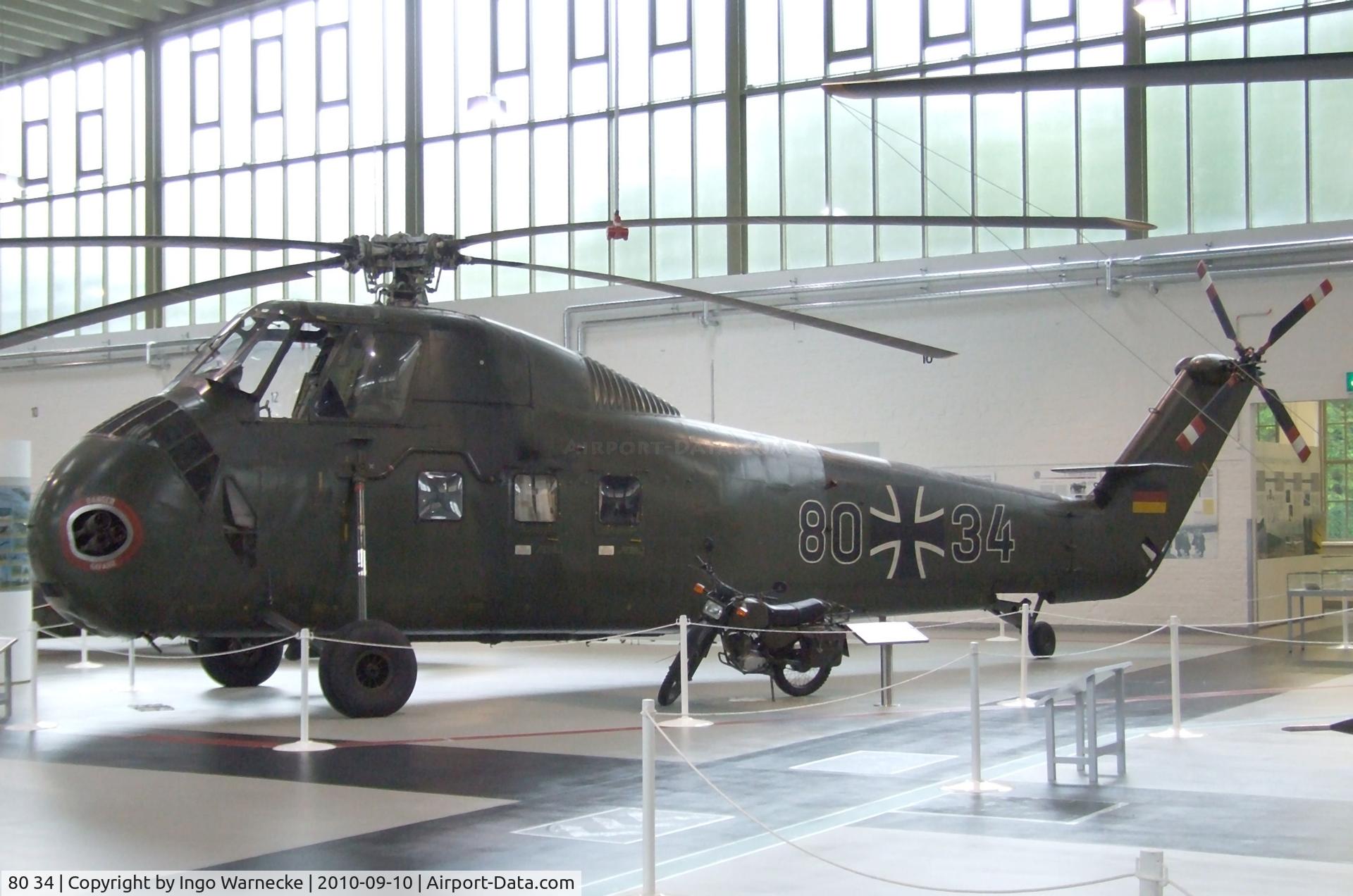 80 34, Sikorsky H-34G Choctaw C/N 58-1099, Sikorsky H-34G Choctaw at the Luftwaffenmuseum, Berlin-Gatow