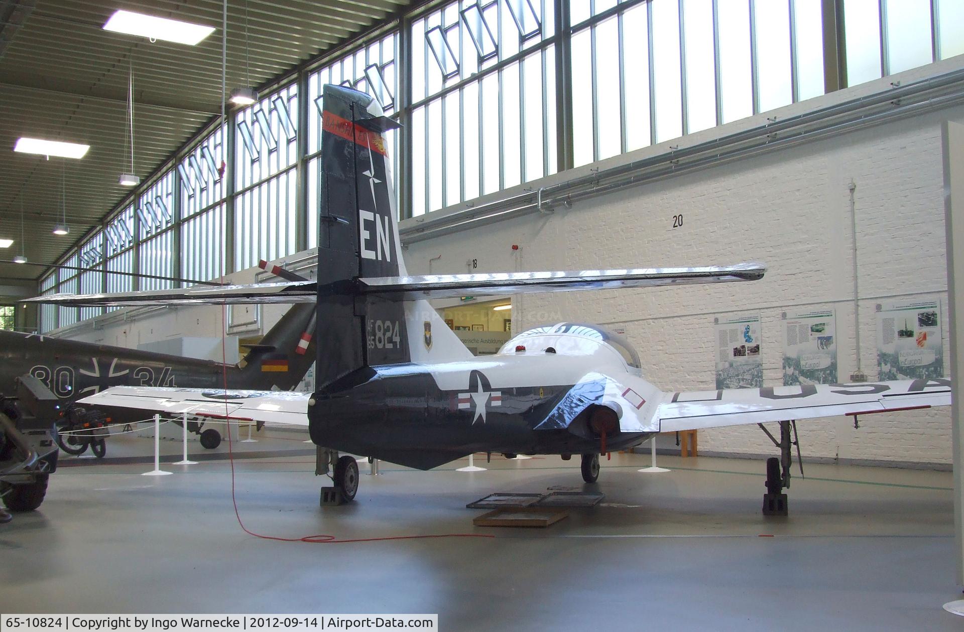 65-10824, 1965 Cessna T-37B Tweety Bird C/N 40903, Cessna T-37B at the Luftwaffenmuseum, Berlin-Gatow