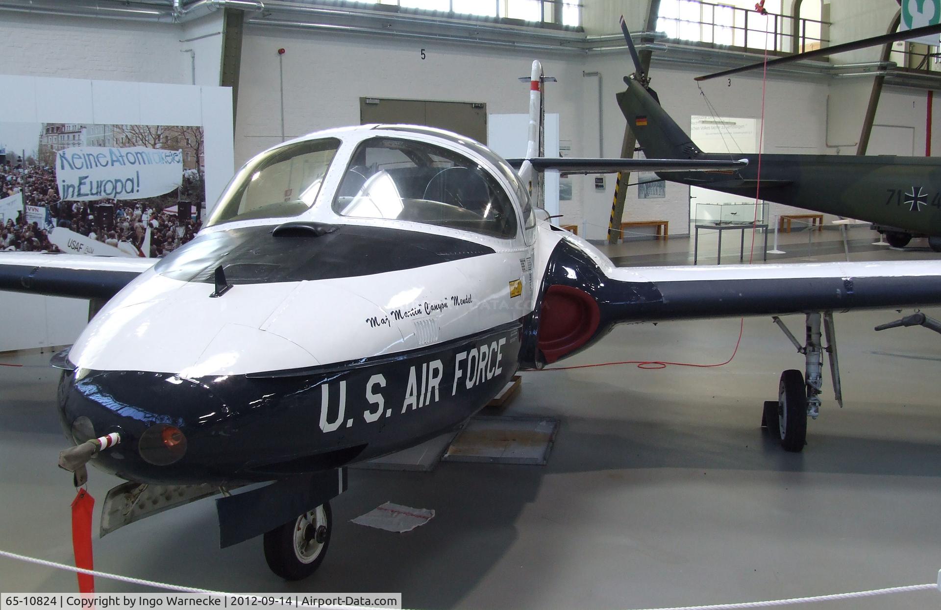 65-10824, 1965 Cessna T-37B Tweety Bird C/N 40903, Cessna T-37B at the Luftwaffenmuseum, Berlin-Gatow