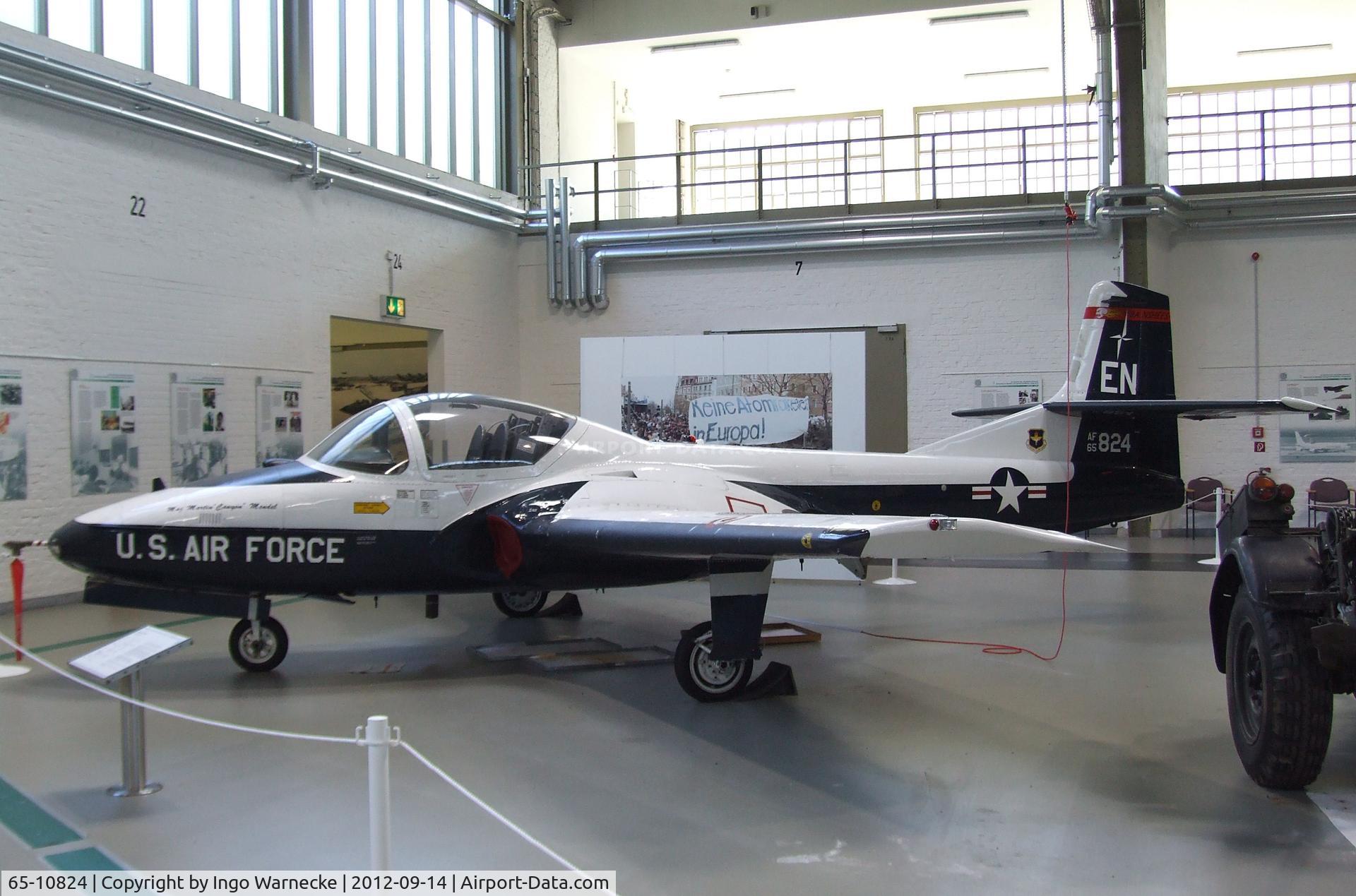 65-10824, 1965 Cessna T-37B Tweety Bird C/N 40903, Cessna T-37B at the Luftwaffenmuseum, Berlin-Gatow