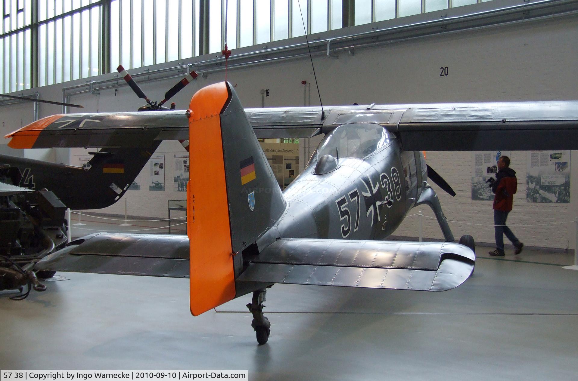 57 38, Dornier Do-27A-4 C/N 27-1204-467, Dornier Do 27A-4 at the Luftwaffenmuseum, Berlin-Gatow