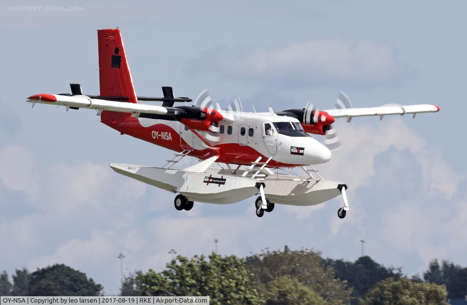 OY-NSA, 1978 De Havilland Canada DHC-6-300 Twin Otter C/N 577, Roskilde Air Show 19.8.2017