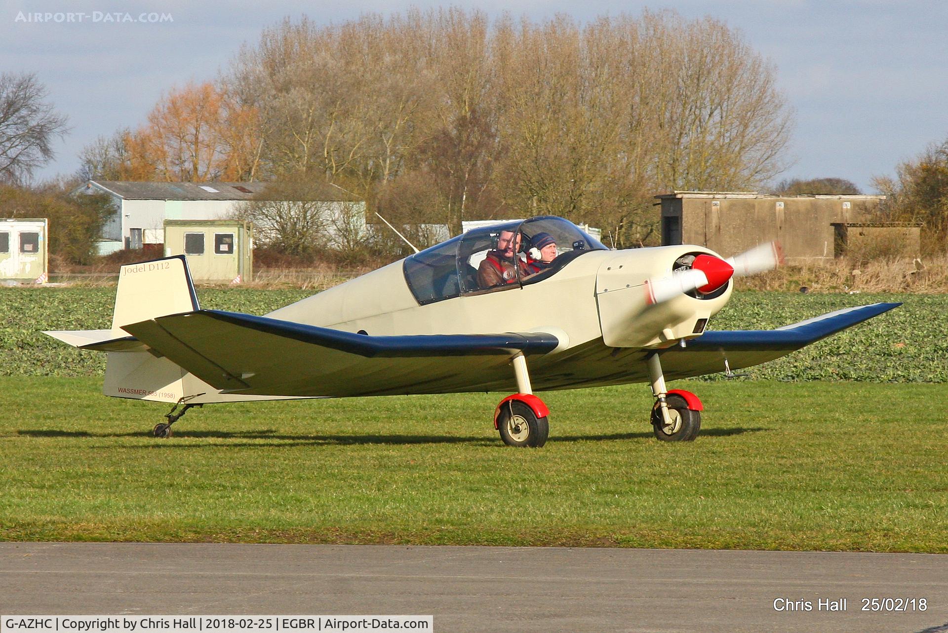 G-AZHC, 1958 Wassmer (Jodel) D-112 Club C/N 585, at Breighton