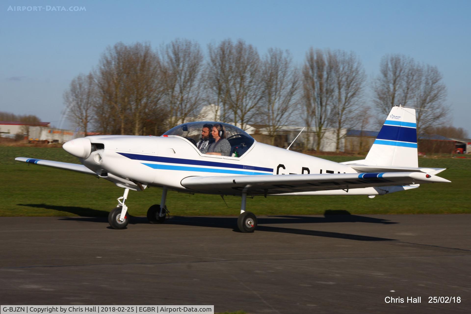 G-BJZN, 1982 Slingsby T-67A Firefly C/N 1997, at Breighton