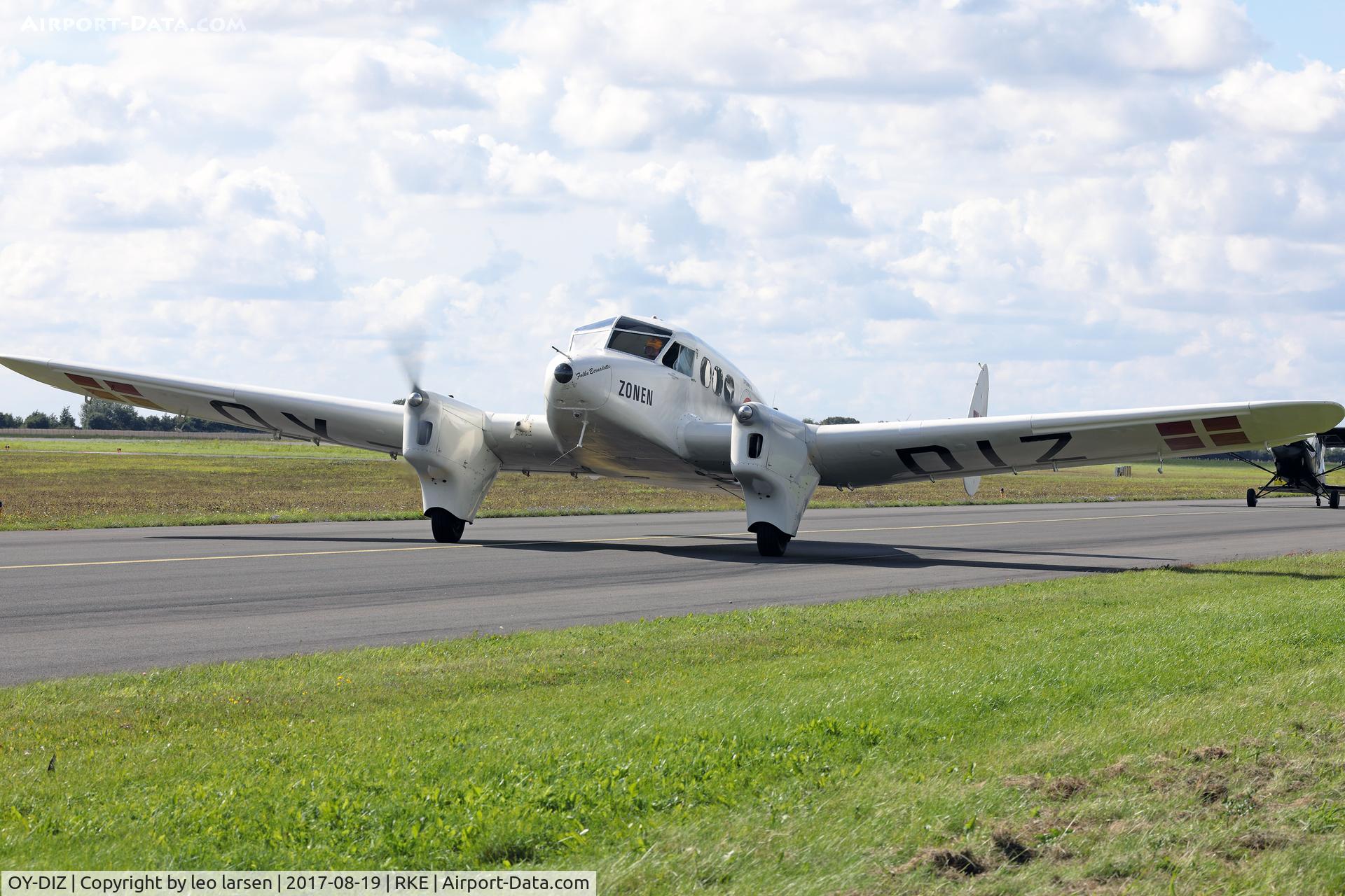 OY-DIZ, 1944 SAI KZ IV C/N 43, Roskilde Air Show 19.8.2017