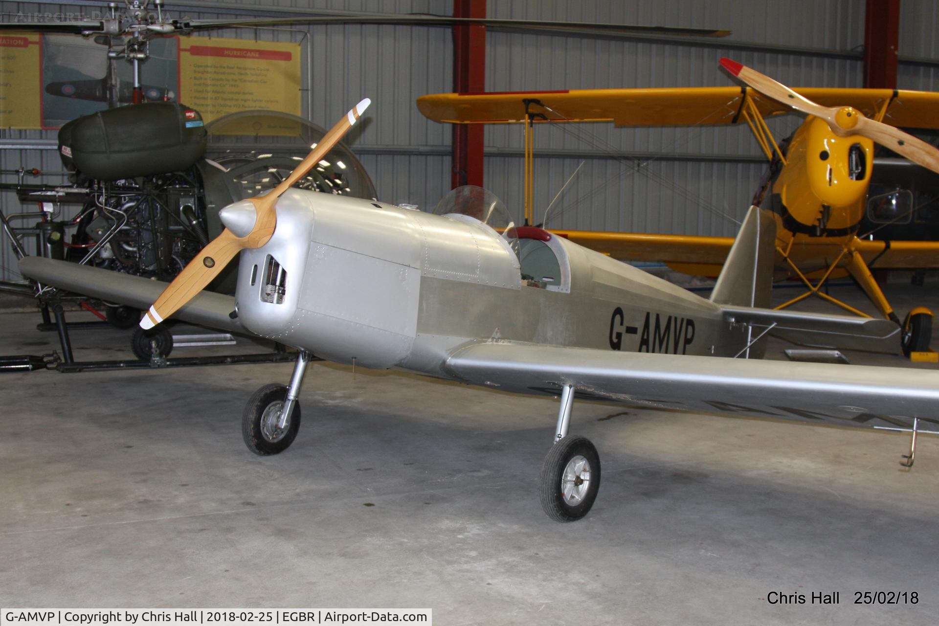G-AMVP, 1952 Avions Fairey Tipsy Junior C/N J111, new addition to the Real Aeroplane Club at Breighton