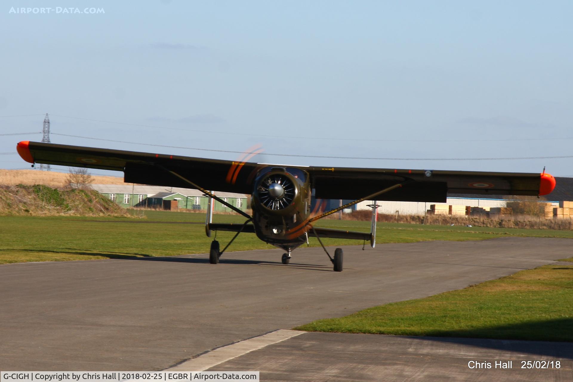 G-CIGH, 1960 Max Holste MH.1521M Broussard C/N 255, at Breighton