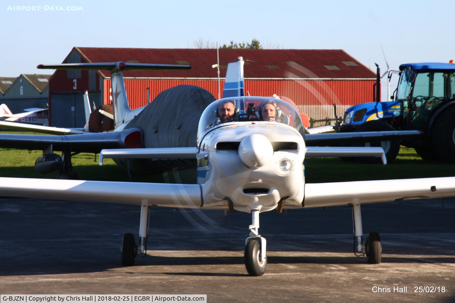 G-BJZN, 1982 Slingsby T-67A Firefly C/N 1997, at Breighton