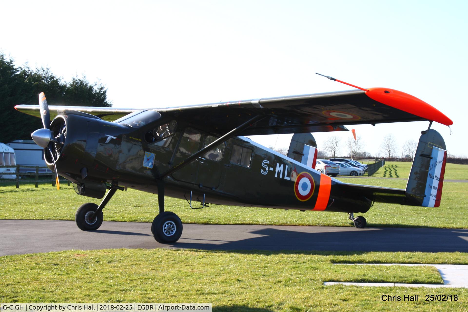 G-CIGH, 1960 Max Holste MH.1521M Broussard C/N 255, at Breighton