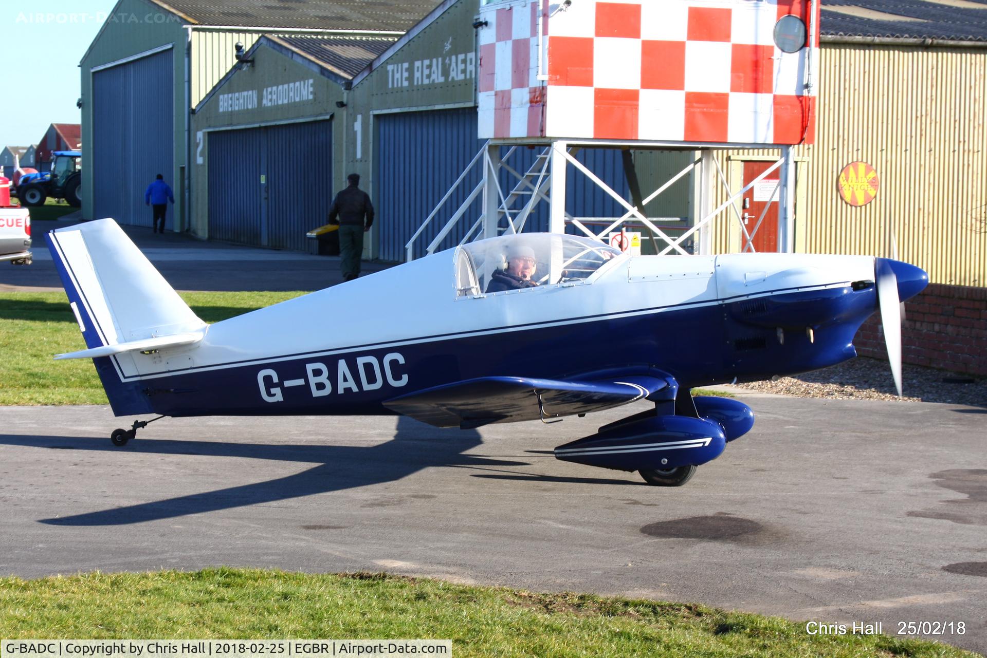 G-BADC, 1980 Rollason Beta B2A C/N PFA 002-10140, at Breighton
