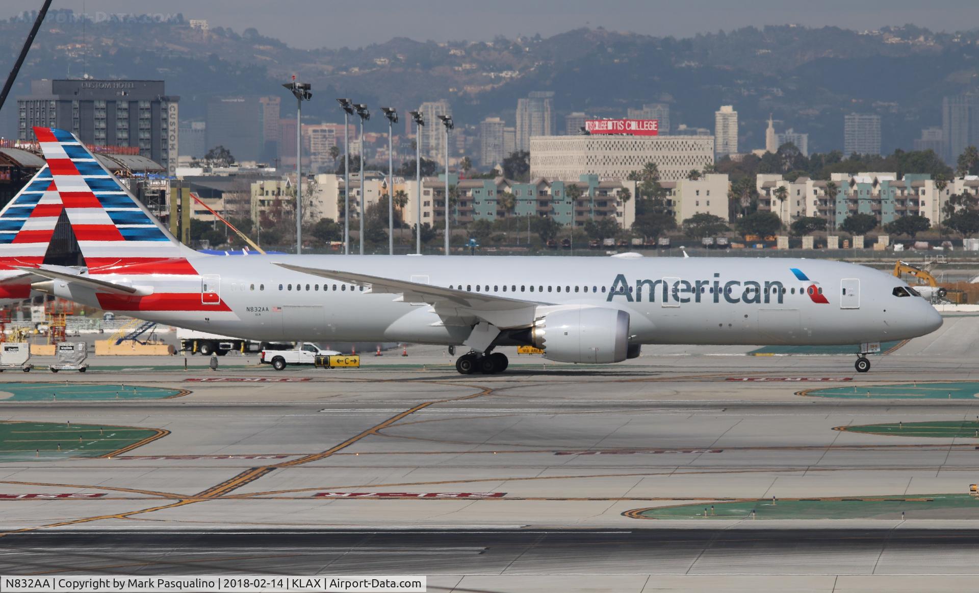 N832AA, 2017 Boeing 787-9 Dreamliner C/N 40638, Boeing 787-9