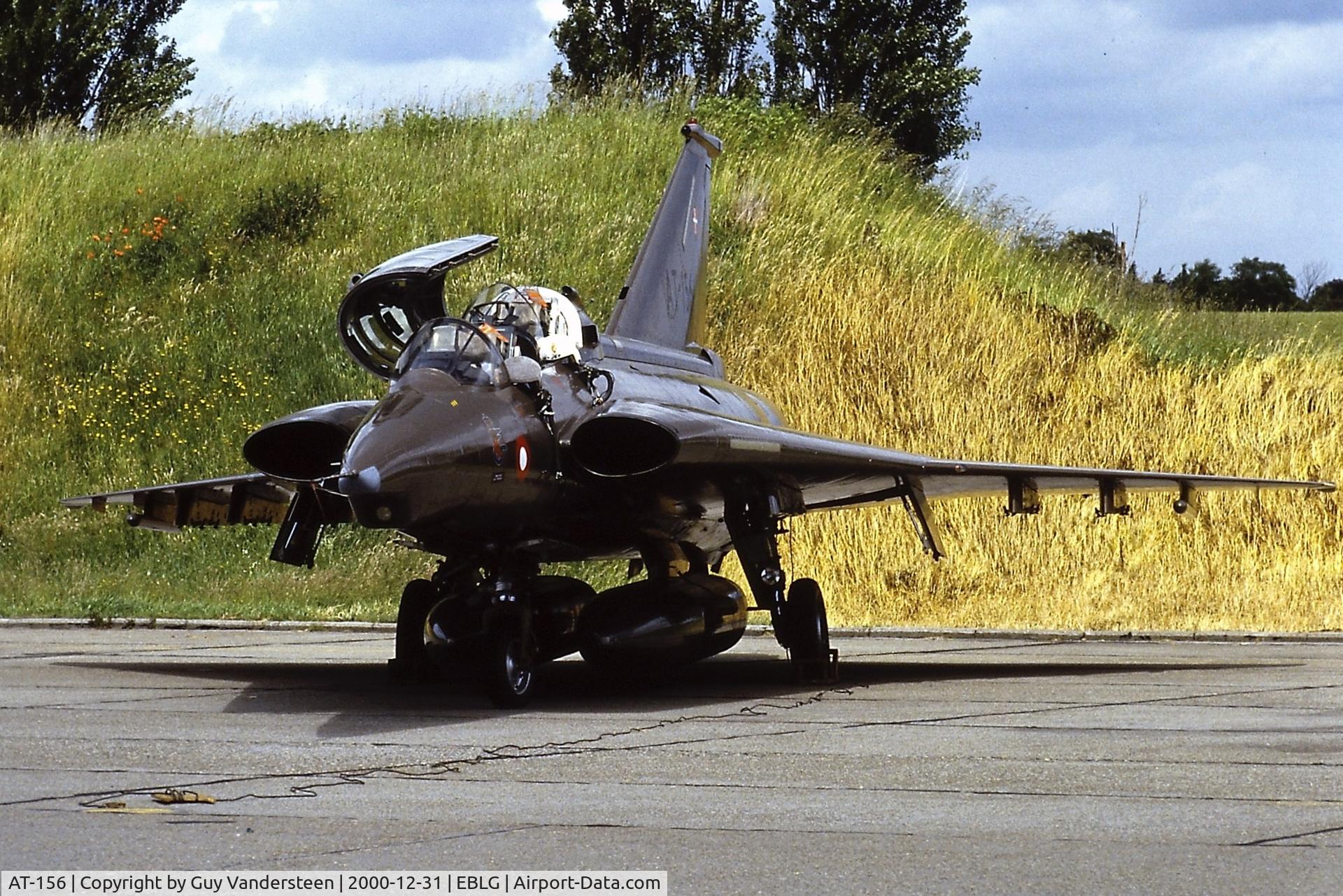AT-156, 1972 Saab TF-35 Draken C/N 35-1156, Open Door 3W Tac Bierset 1983