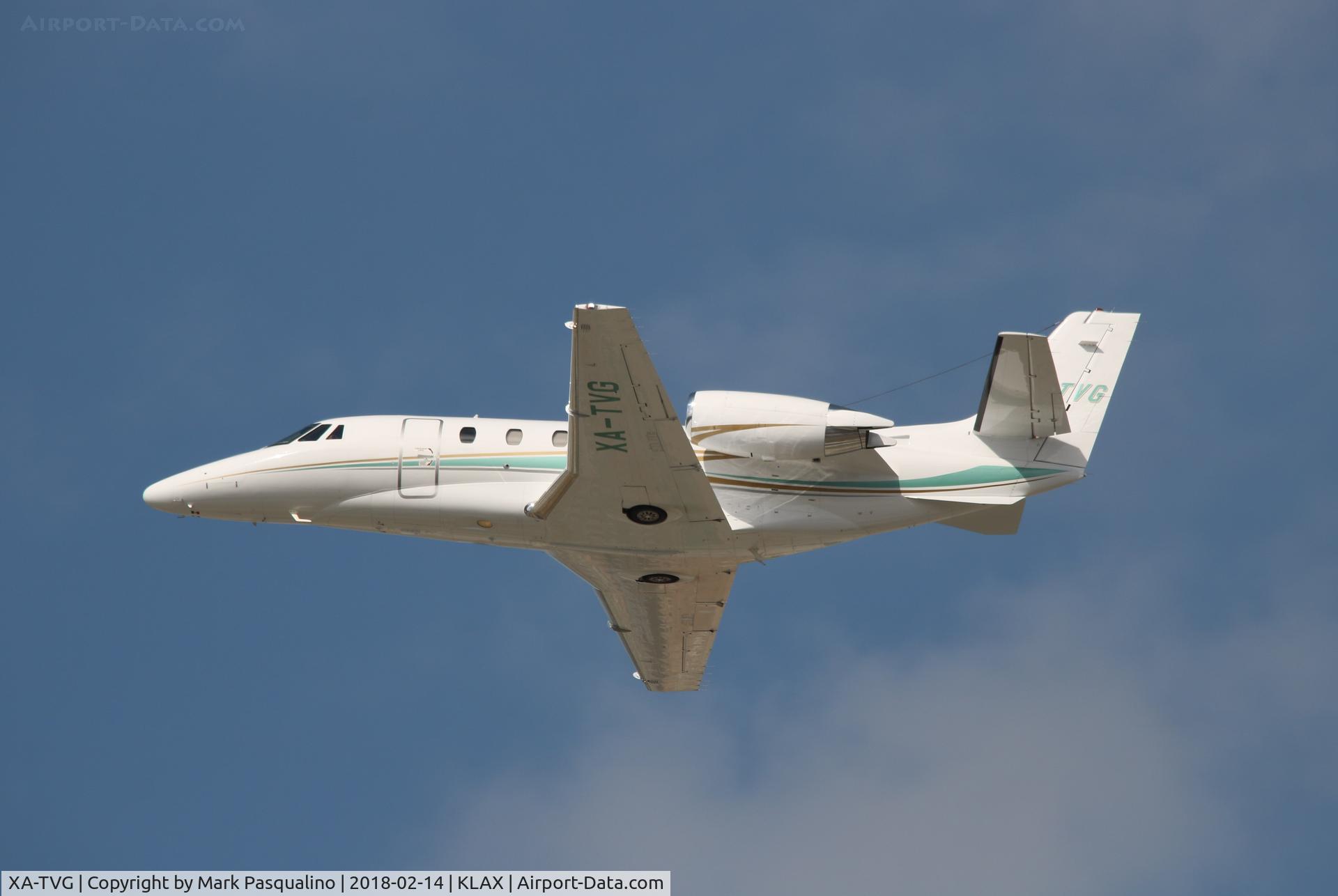XA-TVG, 2014 Cessna 560XL Citation Excel C/N 560-6167, Cessna 560XL