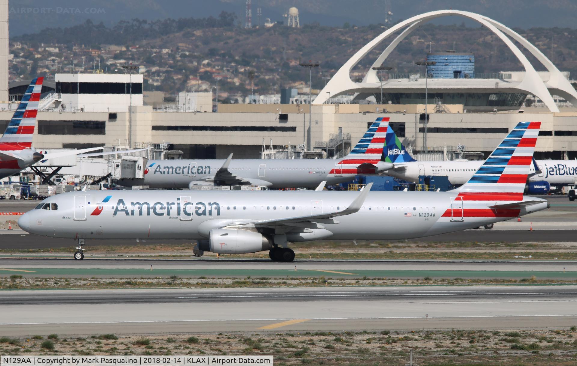 N129AA, 2014 Airbus A321-231 C/N 6401, Airbus A321-231
