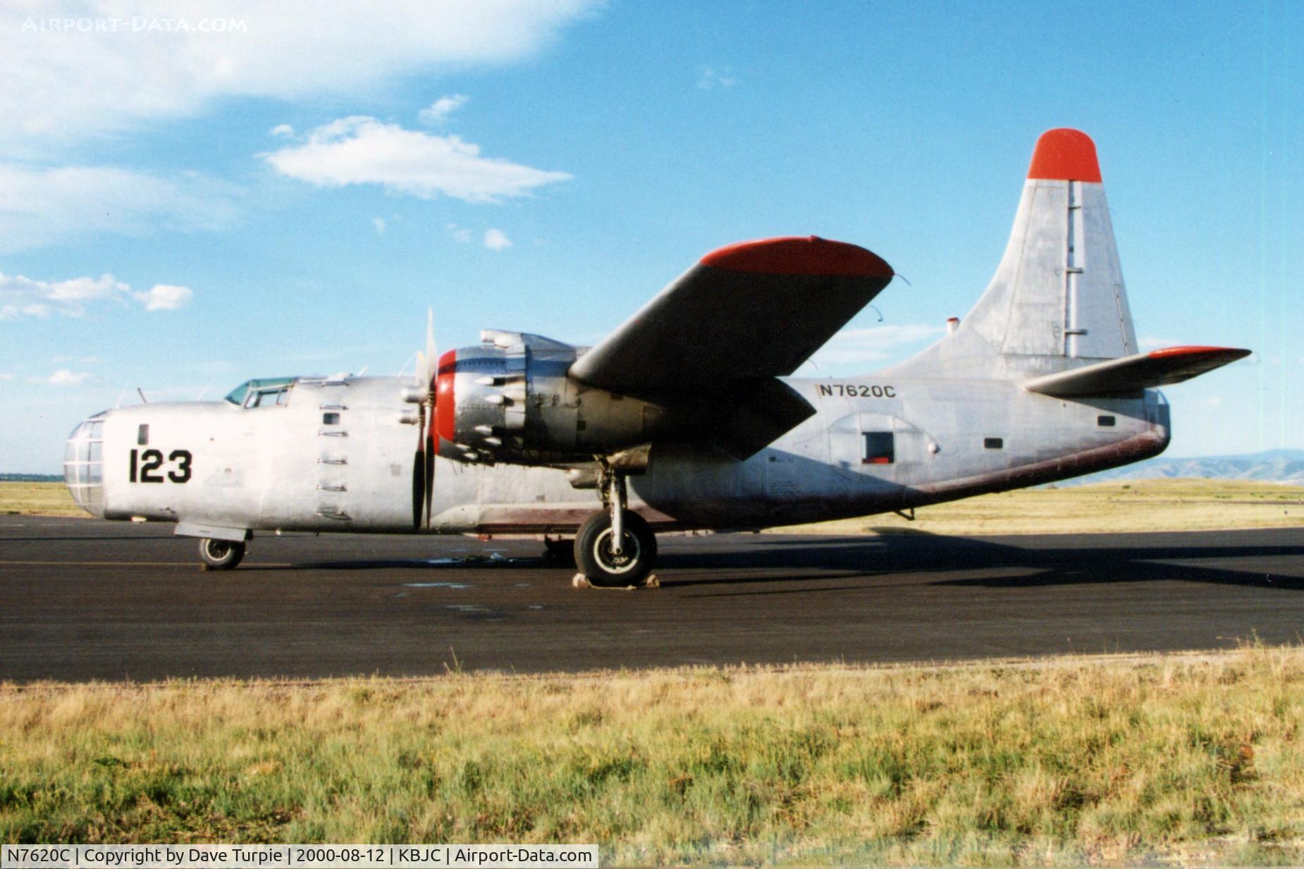 N7620C, 1945 Consolidated Vultee P4Y-2 Privateer C/N 66260, Crashed July 18, 2002 with the loss of two lives.  The crash was attributed to catastrophic structural failure of the wing, inboard of the number two engine.