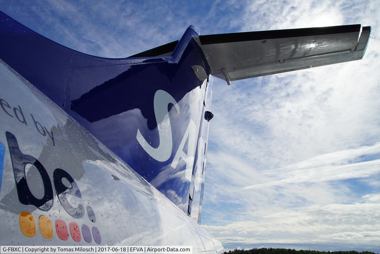 G-FBXC, 2015 ATR 72-212A C/N 1300, A beautiful Sunday morning with lots of sun after last night's rain