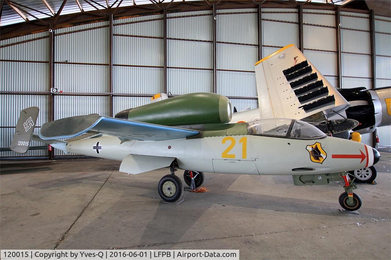 120015, Heinkel He-162A-2 Volksjager C/N 120015, Heinkel He-162A-2 Volksjager, Air & Space Museum Paris-Le Bourget Airport (LFPB-LBG)