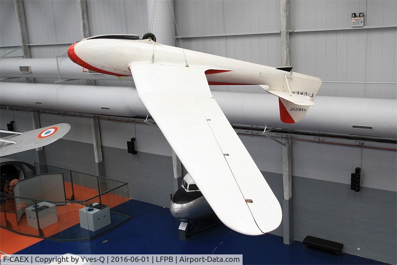 F-CAEX, DFS 108-53 Habicht C/N 1, DFS 108-53 Habicht, Air & Space Museum Paris-Le Bourget (LFPB)