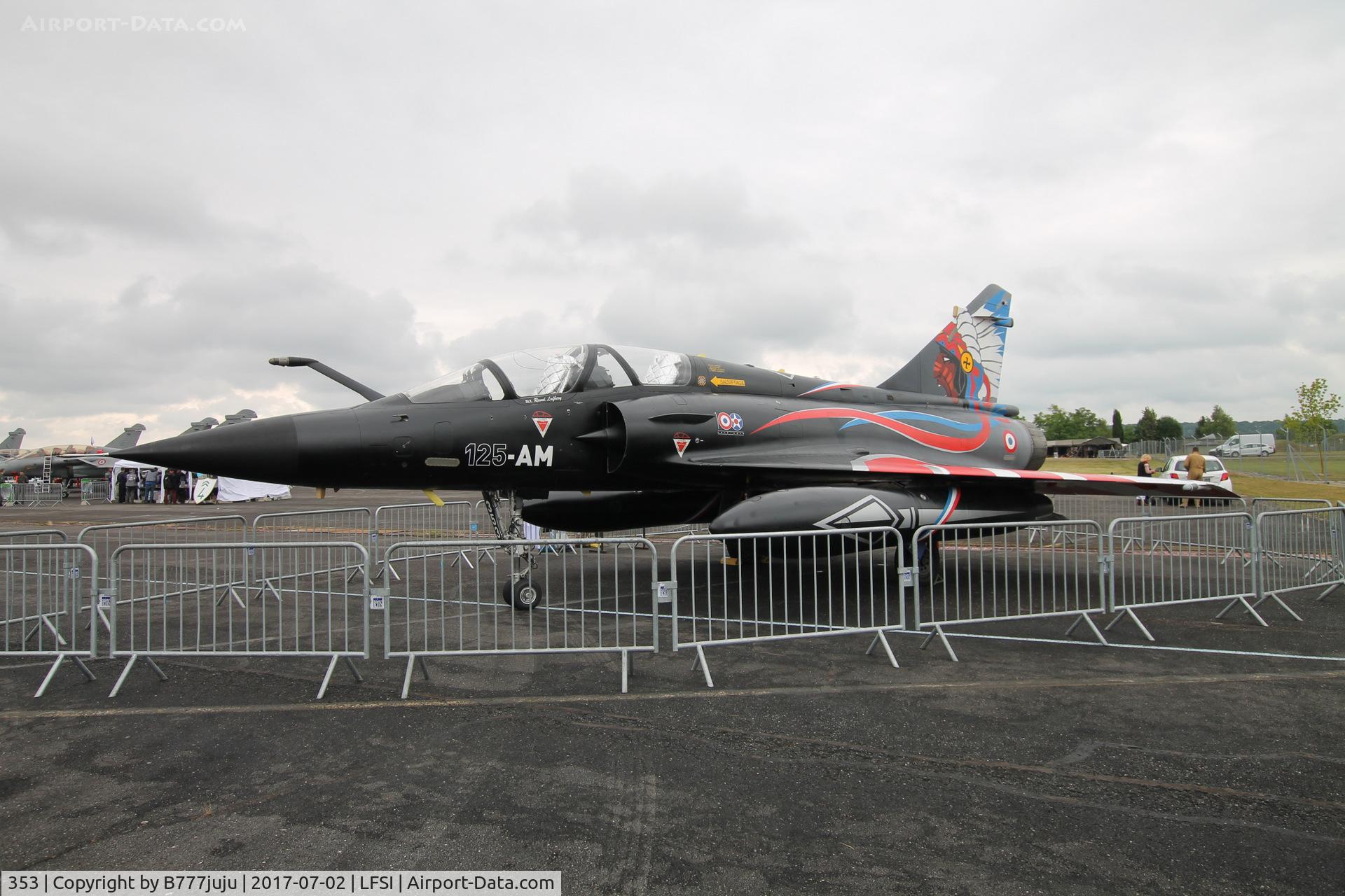 353, Dassault Mirage 2000N C/N 315, store at St-Dizier