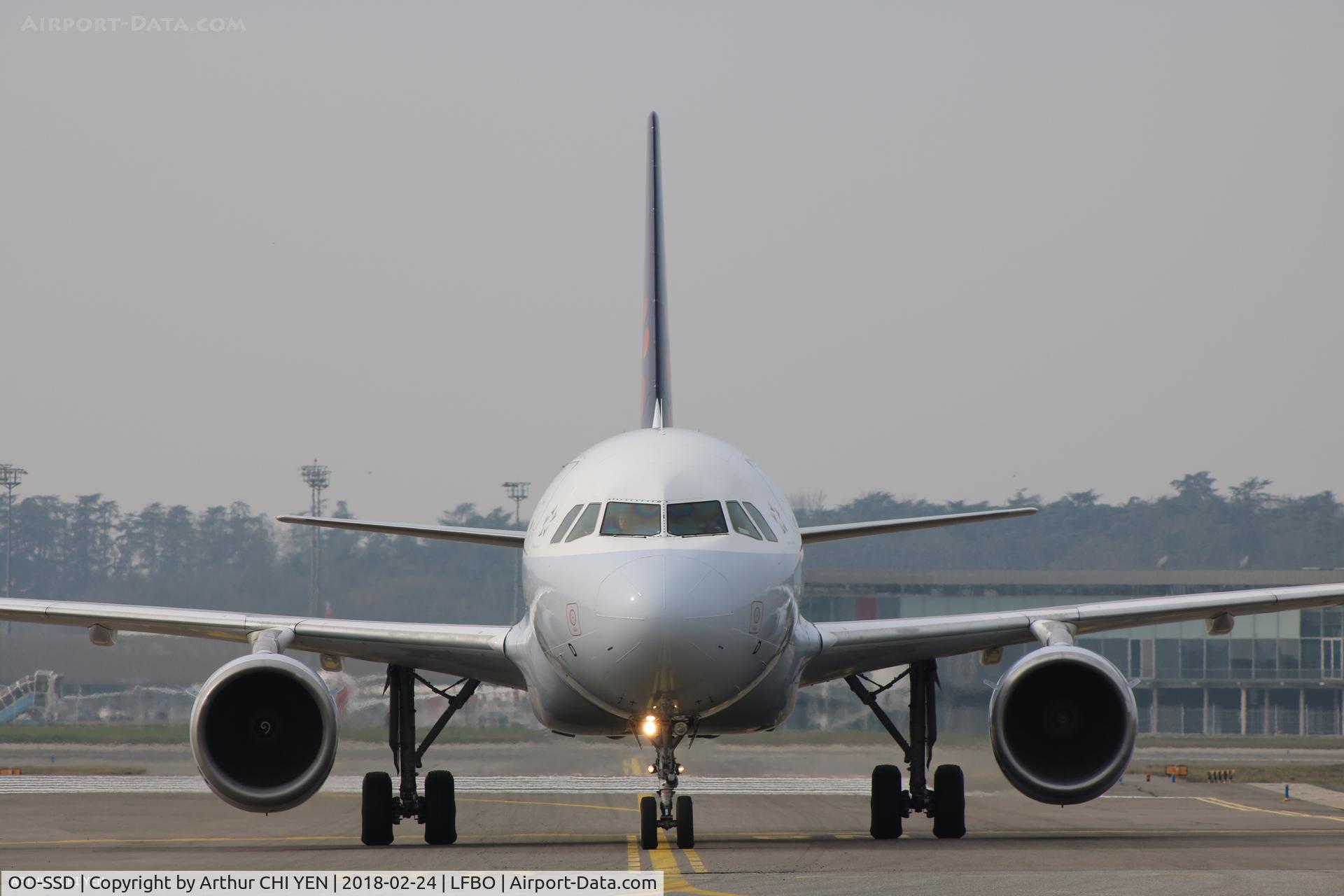 OO-SSD, 1999 Airbus A319-112 C/N 1102, Brussels Airlines A319