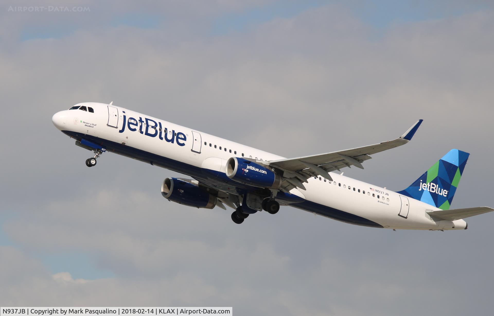 N937JB, 2014 Airbus A321-231 C/N 6245, Airbus A321-231