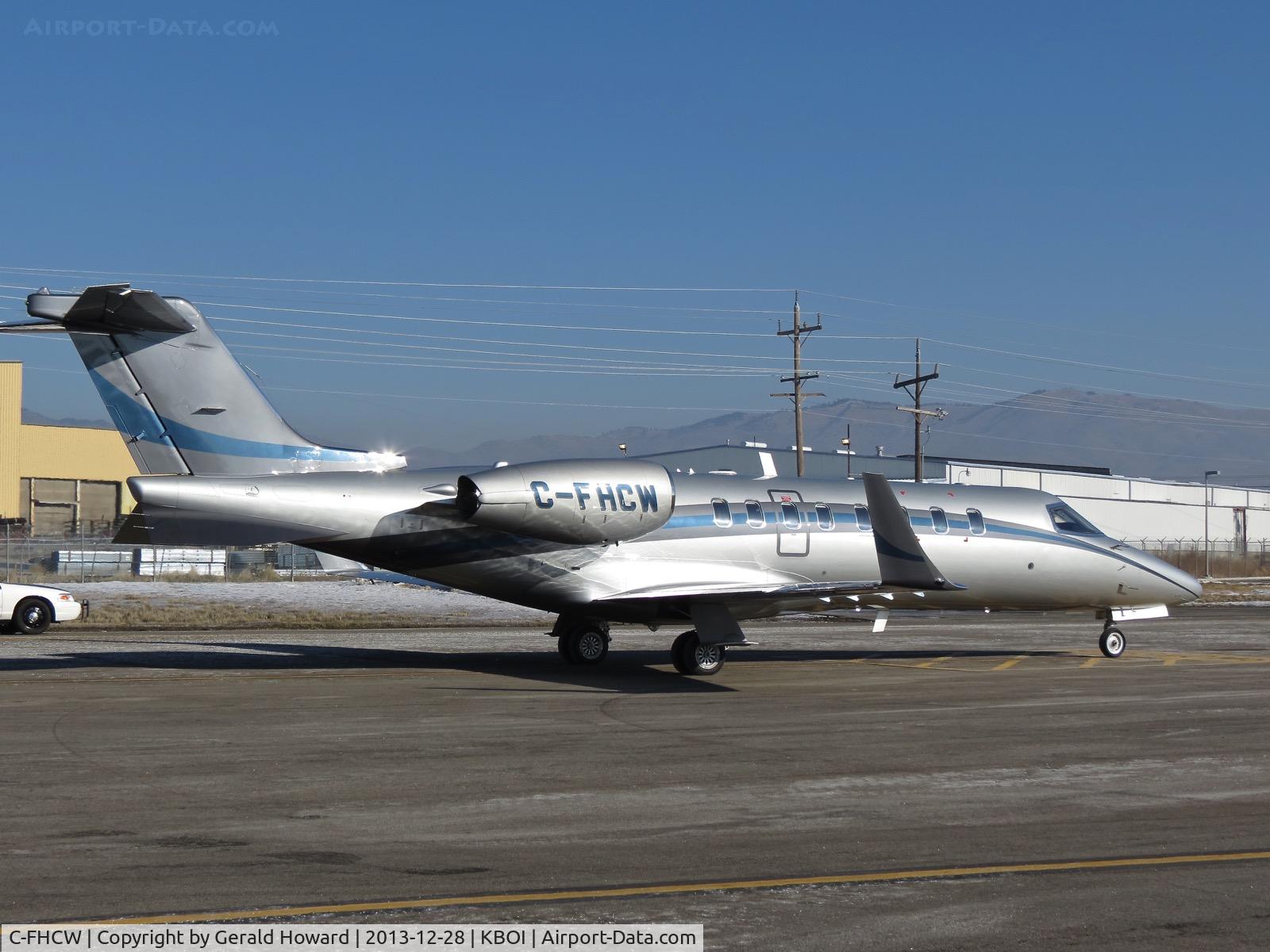 C-FHCW, 2005 Bombardier CRJ-200ER (CL-600-2B19) C/N 8064, Parked on the U. S. Customs ramp.