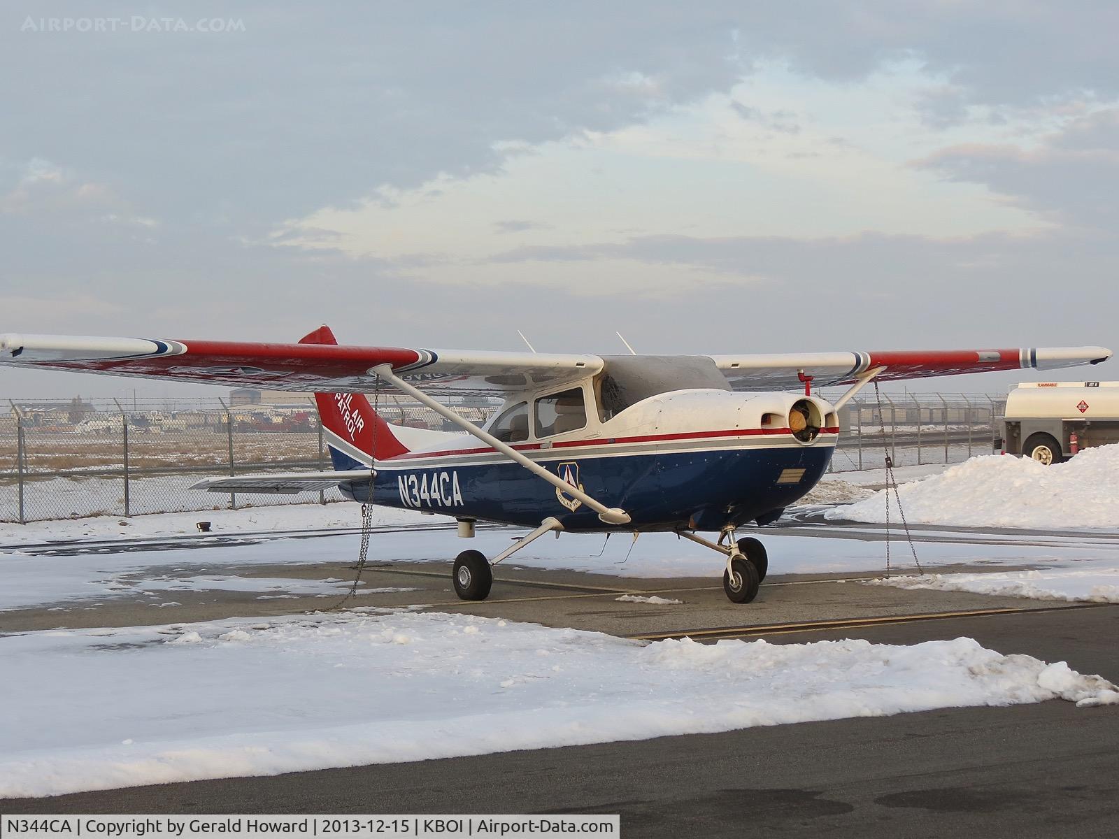 N344CA, 2008 Cessna 182T Skylane C/N 18282137, Parked on the south GA ramp for an engine replacement.