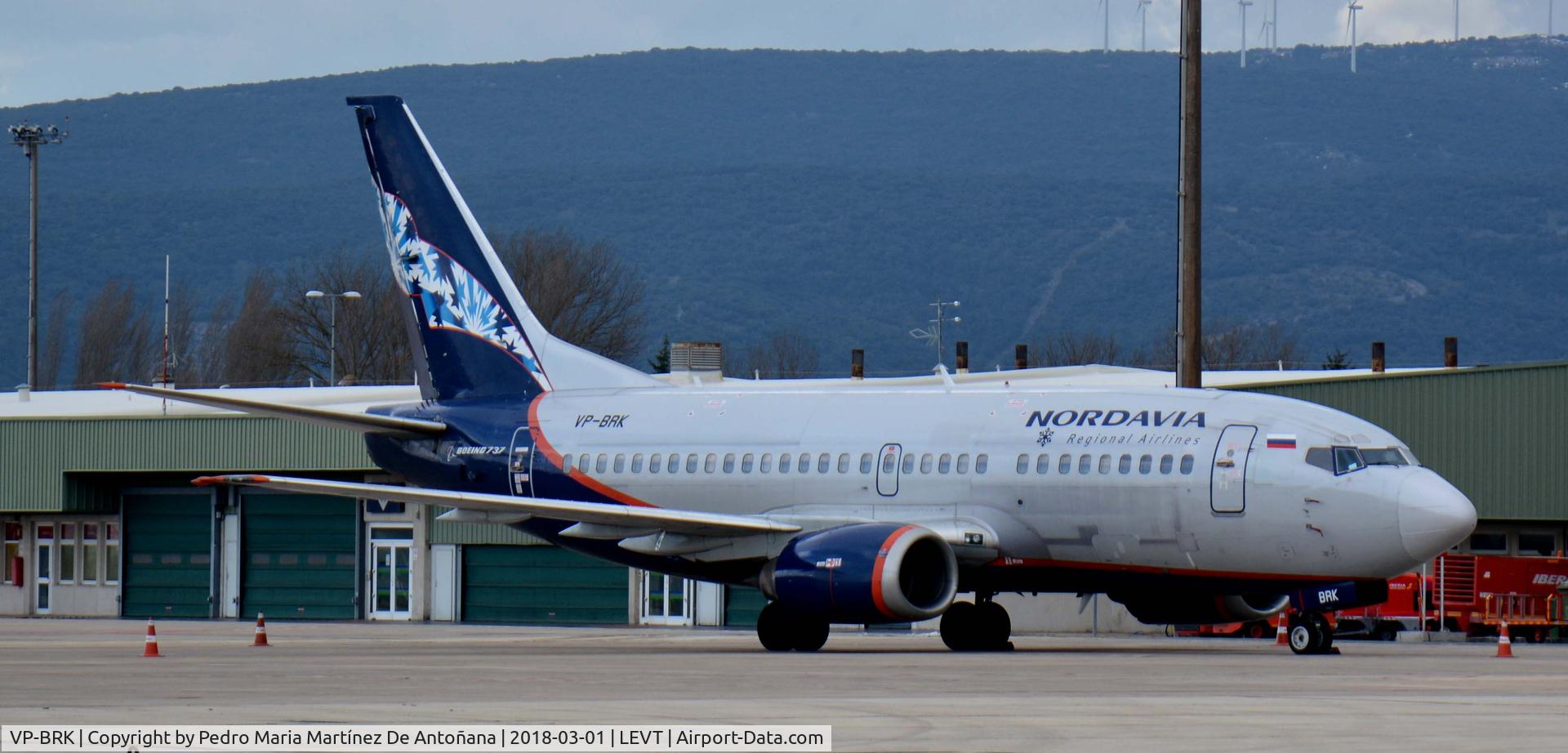 VP-BRK, 1992 Boeing 737-5Y0 C/N 25288, Foronda - Vitoria-Gasteiz - España