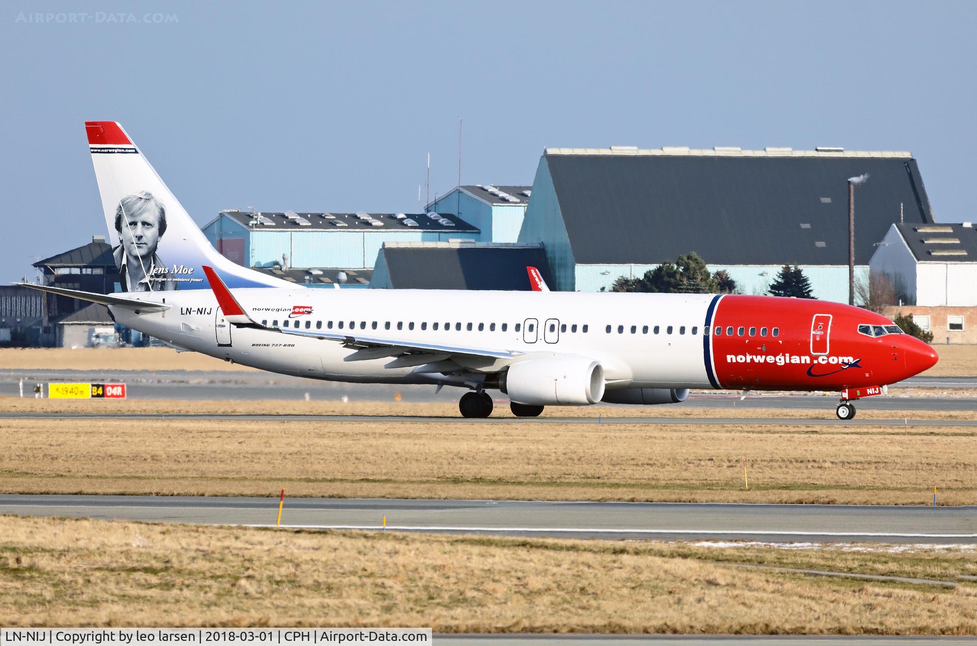 LN-NIJ, 2018 Boeing 737-8JP C/N 42094, Copenhagen 1.3.2018