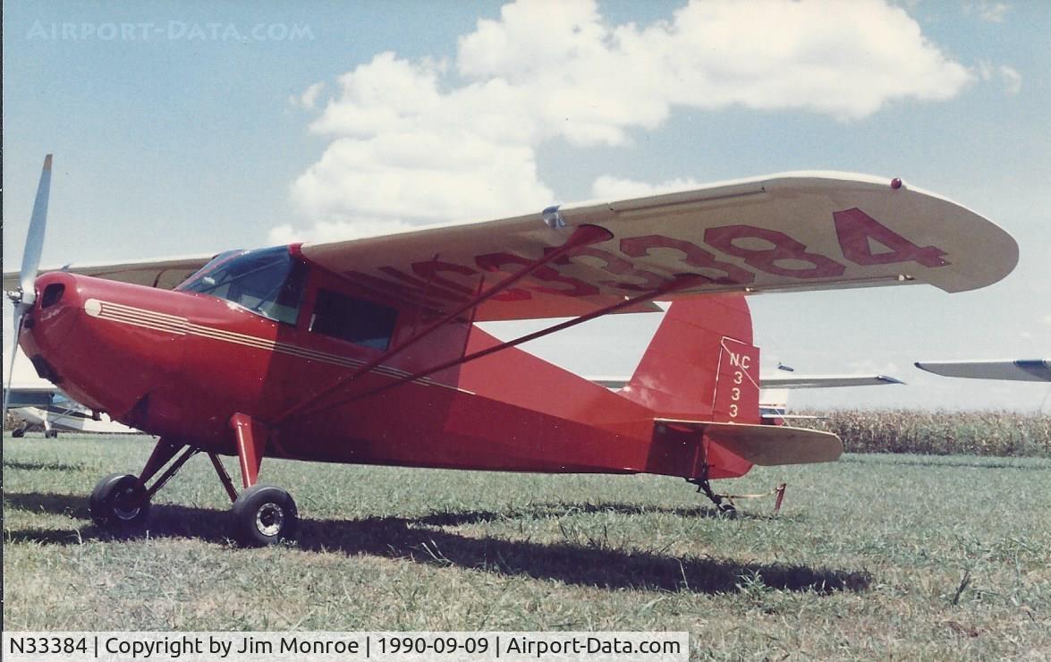 N33384, 1945 Commonwealth 185 Skyranger C/N 1605, Taken at O'Brien Airport in Red Oak, Texas