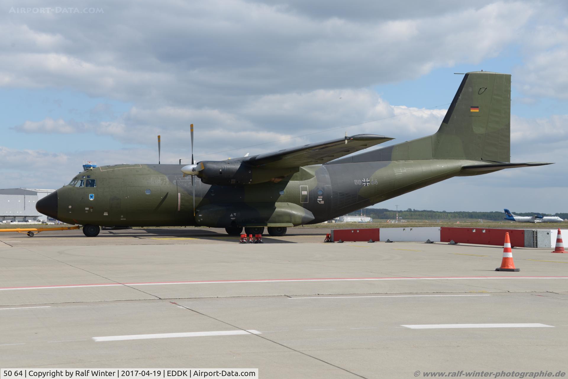 50 64, Transall C-160D C/N D101, Transall C-160D - GAF German Air Force - D101 - 50+64 - 19.04.2017 - CGN