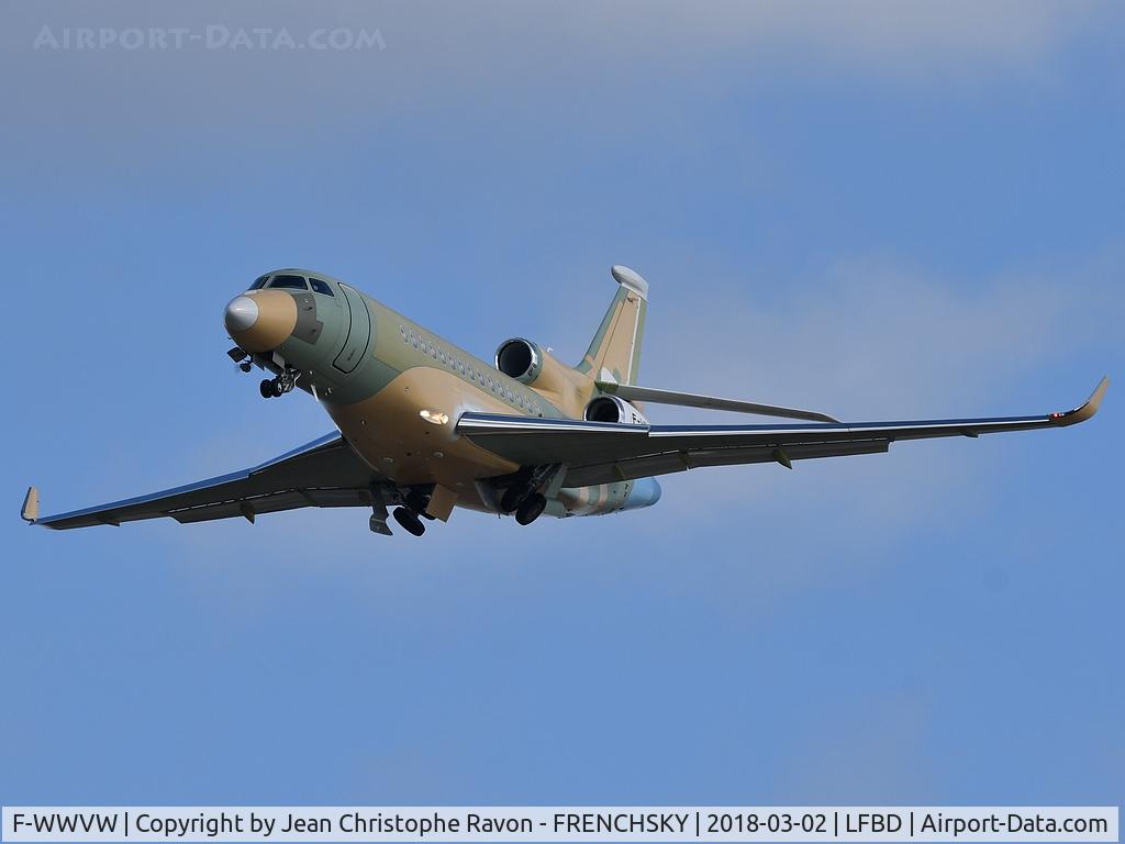 F-WWVW, 2018 Dassault Falcon 8X C/N 443, MEDOC 06