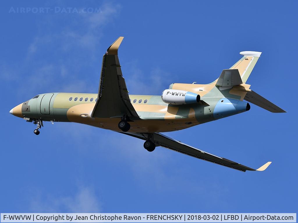 F-WWVW, 2018 Dassault Falcon 8X C/N 443, MEDOC 06