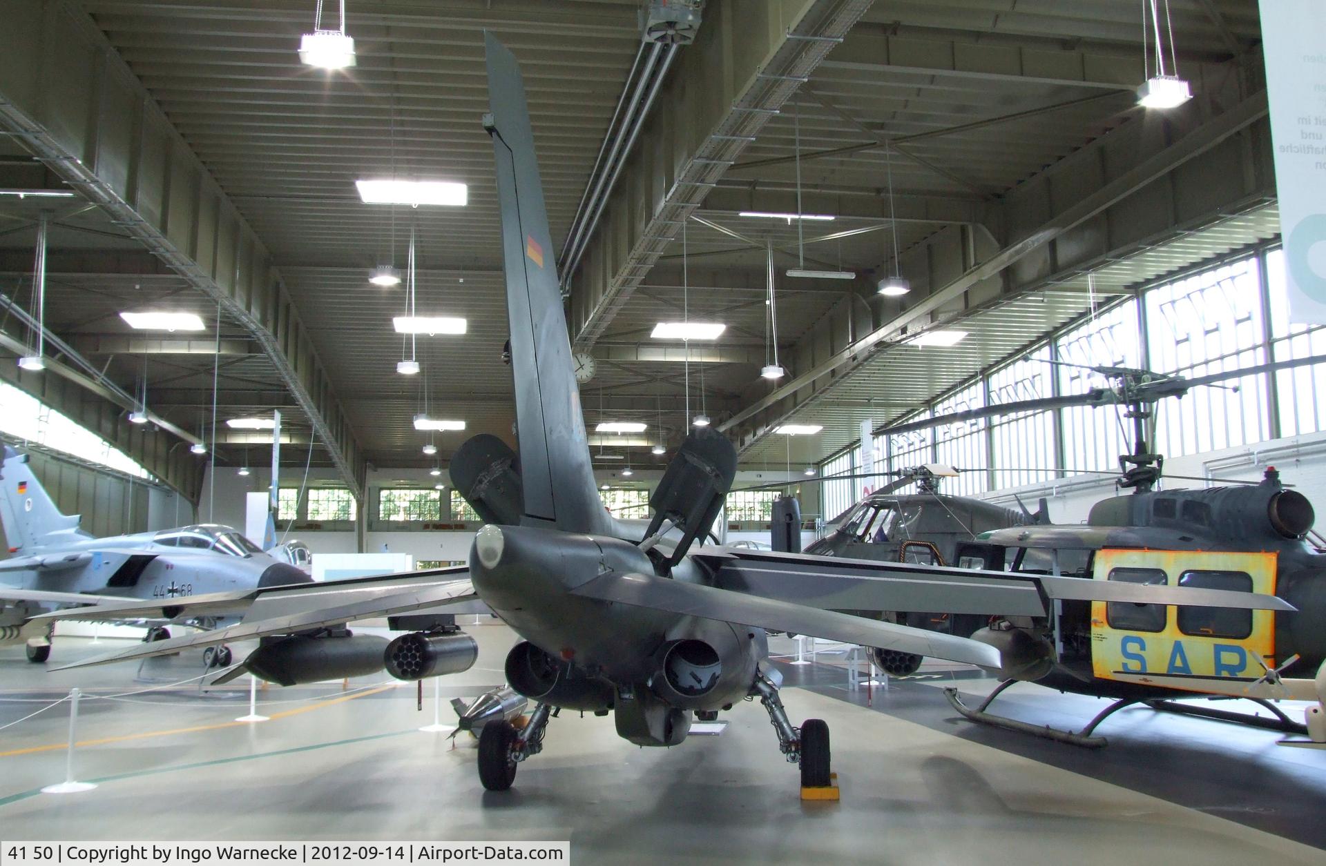 41 50, Dornier Alpha Jet C/N 0150, Dassault-Breguet/Dornier Alpha Jet A at the Luftwaffenmuseum, Berlin-Gatow