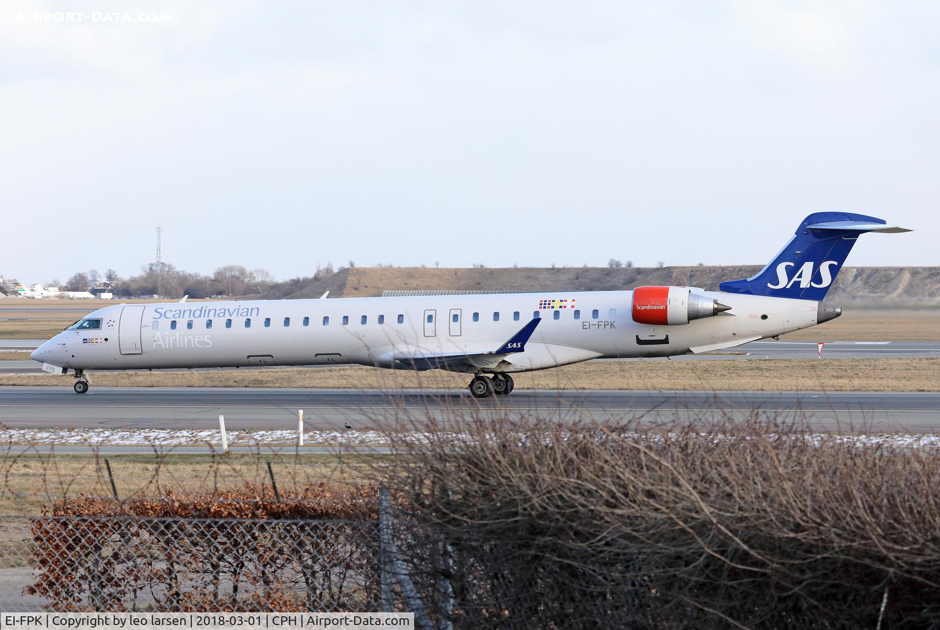EI-FPK, 2016 Bombardier CRJ-900LR (CL-600-2D24) C/N 15428, Copenhagen 1.3.2018 Flyvergrillen