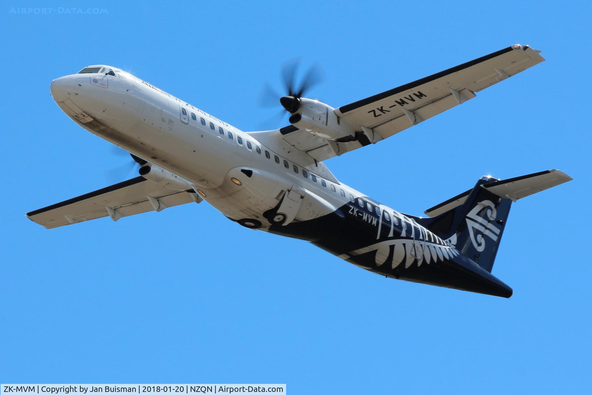 ZK-MVM, 2016 ATR 72-600 C/N 1346, Air New Zealand