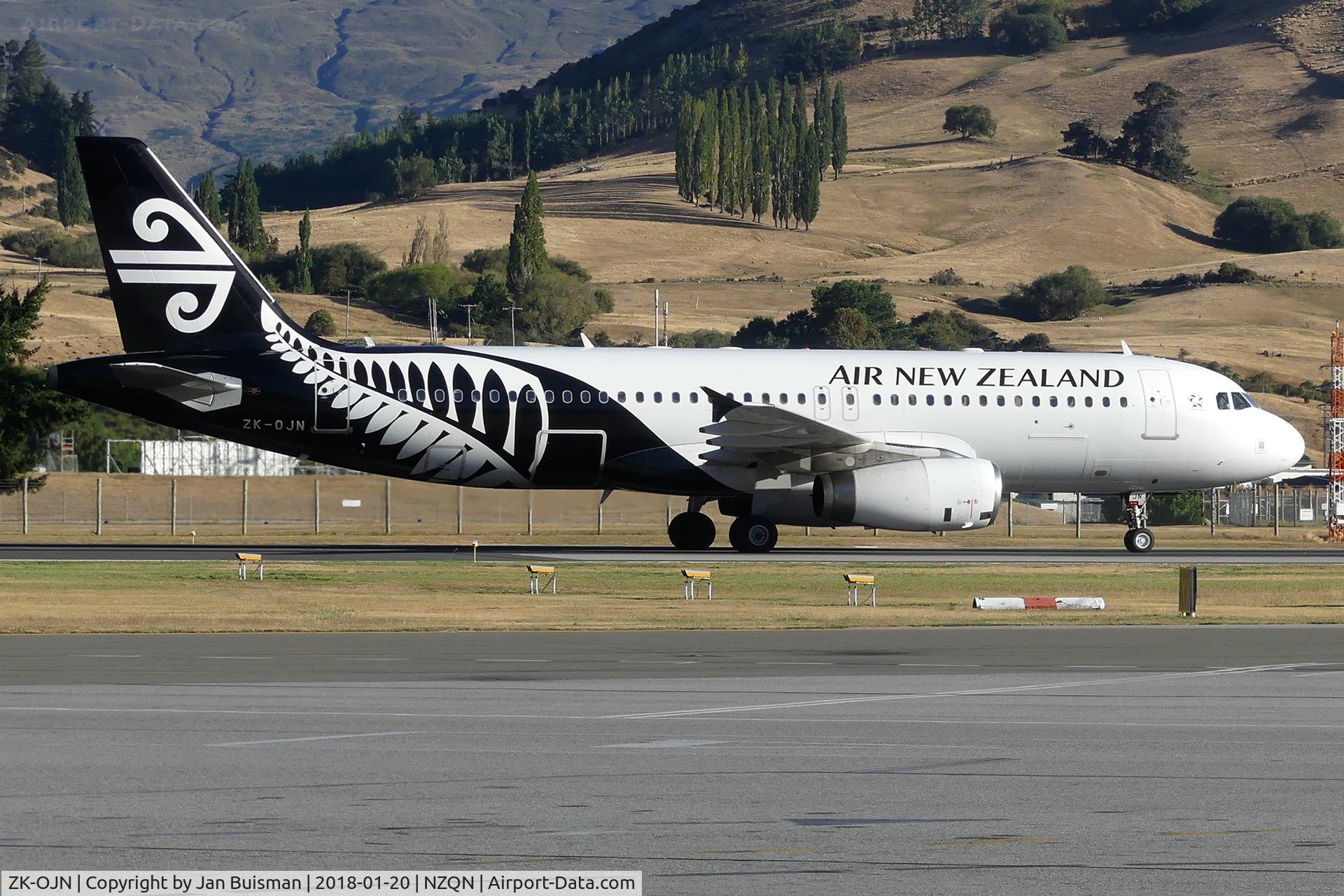 ZK-OJN, 2005 Airbus A320-232 C/N 2594, Air New Zealand