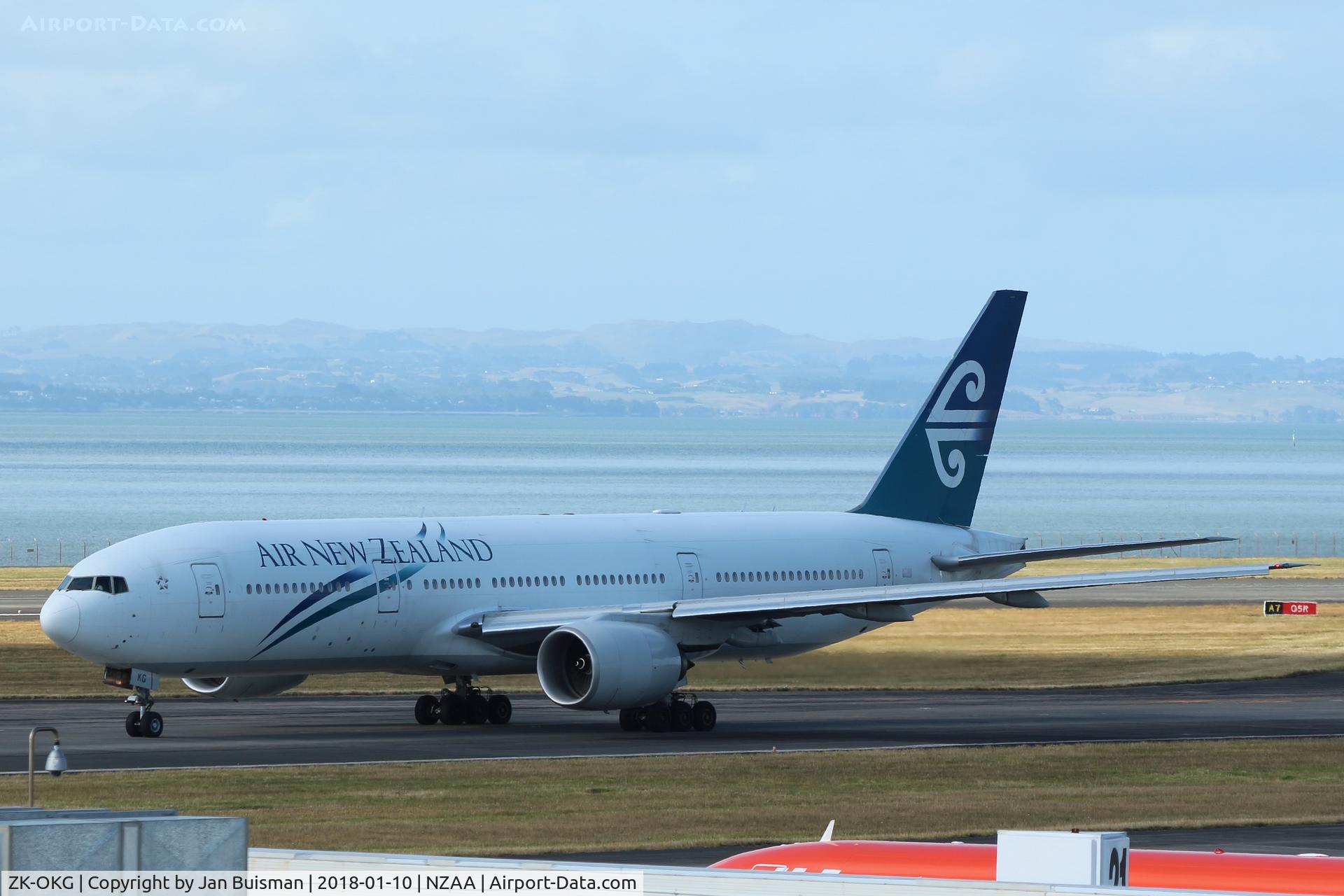 ZK-OKG, 2006 Boeing 777-219 C/N 29403, Air New Zealand