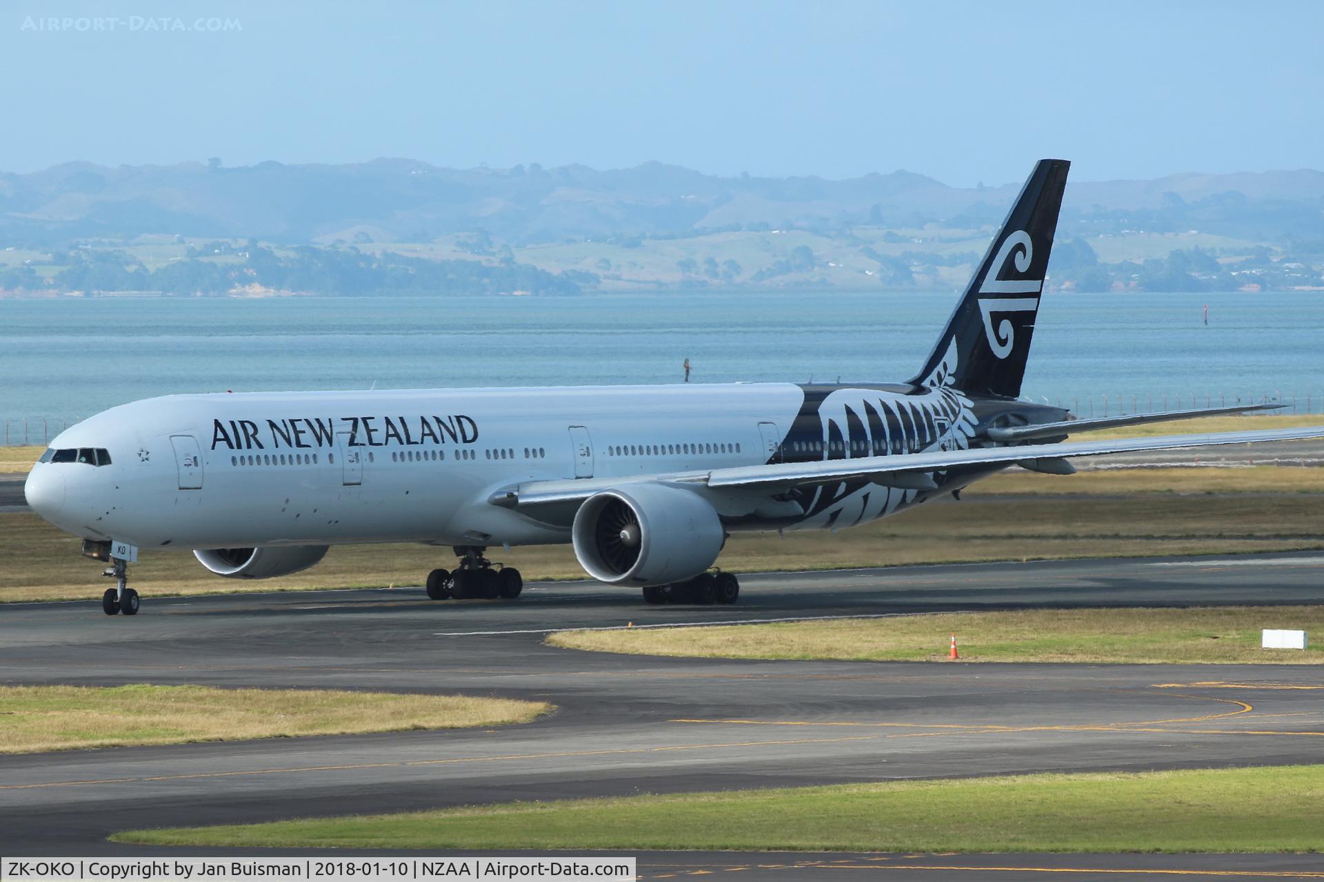 ZK-OKO, 2011 Boeing 777-306/ER C/N 38407, Air New Zealand